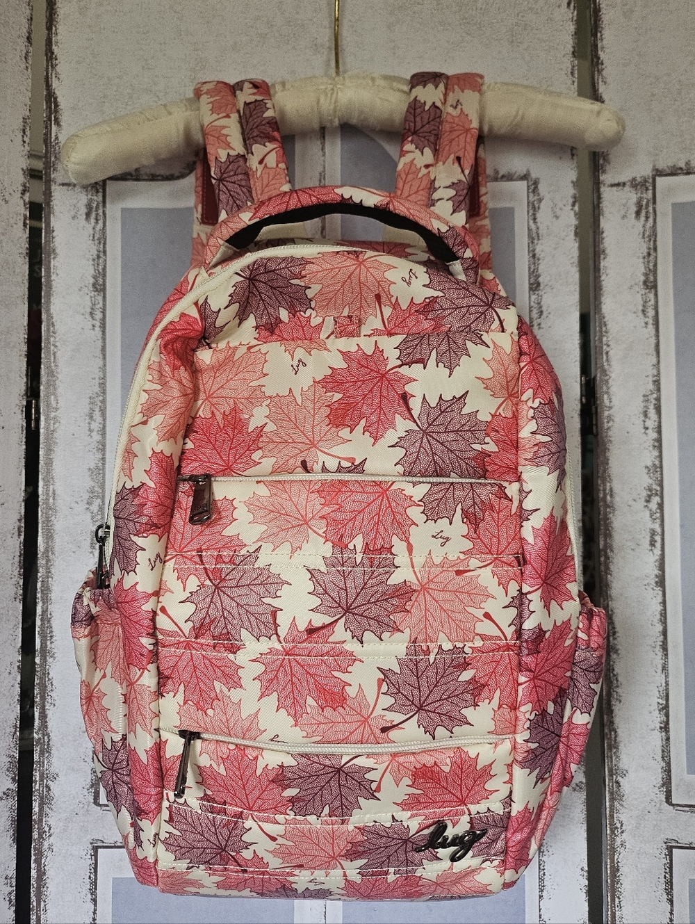 NWOT Lug Hopper Backpack In Maples Cream From Canadian Company, #BuyCanada